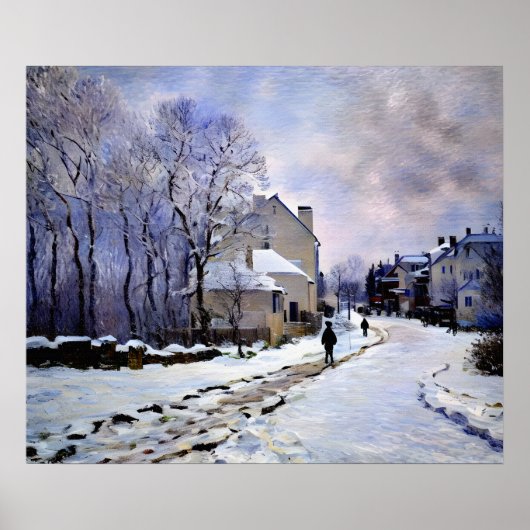 Snow at Argenteuil (2) ポスター (正面)