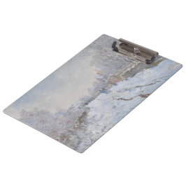 Snow at Argenteuil (by Claude Monet) クリップボード