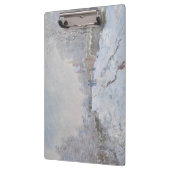 Snow at Argenteuil (by Claude Monet) クリップボード (左)