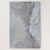 Snow at Argenteuil (by Claude Monet) ジグソーパズル (縦)