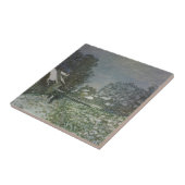 Snow at Argenteuil by Claude Monet タイル (側面)