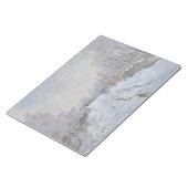 Snow at Argenteuil (by Claude Monet) ノートパッド (アングル)
