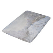 Snow at Argenteuil (by Claude Monet) バスマット (アングル)