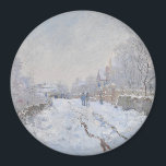 Snow at Argenteuil (by Claude Monet) マグネット<br><div class="desc">このデザインは、印象派のクロード・モネ絵画ー(1840フランスの-1926)の有名な油・オン・キャンバスのイメージを特集している。タイトルは「Snow at Argenteuil」(またはオリジナルフランスのでは「Rue sous la neige,  Argenteuil」)。1874年から1875年の冬に雪の毛布の下にあった間絵を描、彼の故郷アルゼンテウイルのモネ18作品の中で最大の作品である。</div>