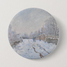 Snow at Argenteuil (by Claude Monet)