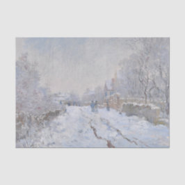 Snow at Argenteuil (by Claude Monet) 薄葉紙