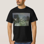 Snow at Argenteuil by Claude Monet Tシャツ (正面)