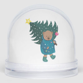 Snow Bear Cute Cartoon.