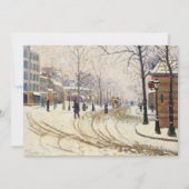 Snow, Boulevard de Clichy, Paris by Paul Signac (正面)