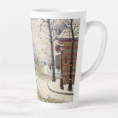 Snow, Boulevard de Clichy, Paris by Paul Signac カフェラテマグ (右)