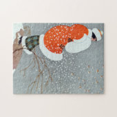 Snow Buntings - Will Hammell ジグソーパズル (横)