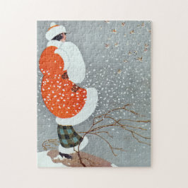 Snow Buntings - Will Hammell  ジグソーパズル