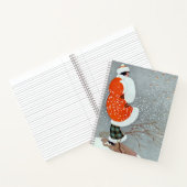 Snow Buntings - Will Hammell  ノートブック (内部)