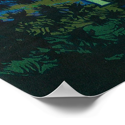 Snow Cap Apple Crate LabelMosier、または ポスター (角)