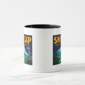Snow Cap Apple Crate LabelMosier、または マグカップ (中央)