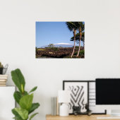 Snow-Capped Mauna Kea Poster ポスター (ホームオフィス)