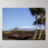 Snow-Capped Mauna Kea Poster ポスター (正面)
