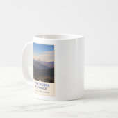 Snow-Capped Peaks of the French Alps コーヒーマグカップ (正面左)