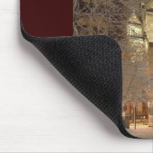 snow_church_couple_tv マウスパッド (コーナー)