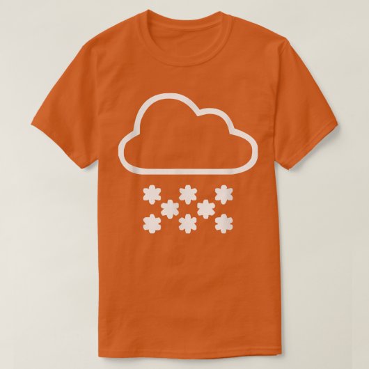 Snow Cloud Tシャツ (デザイン正面)