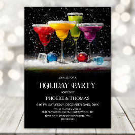 Snow Cocktails Holiday Party 招待状