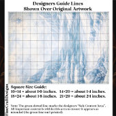 Snow Covered Arctic Landscape FG4 Decoupage 薄葉紙