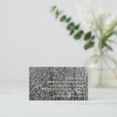 Snow Covered Branches Winter Abstract 名刺 (スタンド正面)