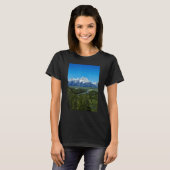 Snow-covered mountains Grand Teton National Park W Tシャツ (正面フル)
