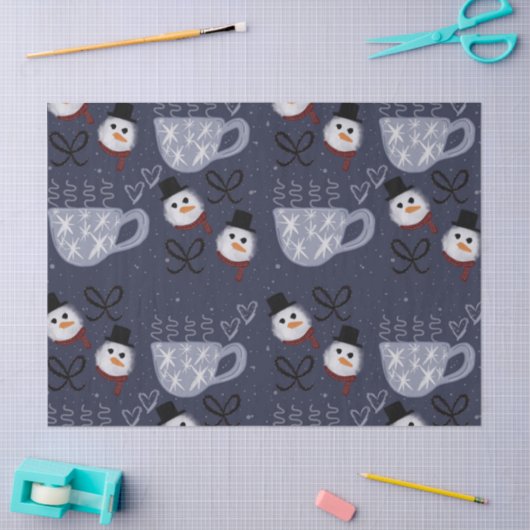 Snow Day 薄葉紙 (クラフト)