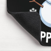 Snow Day Suprter Snow Snowflake Snowman Winter Tea マウスパッド (コーナー)