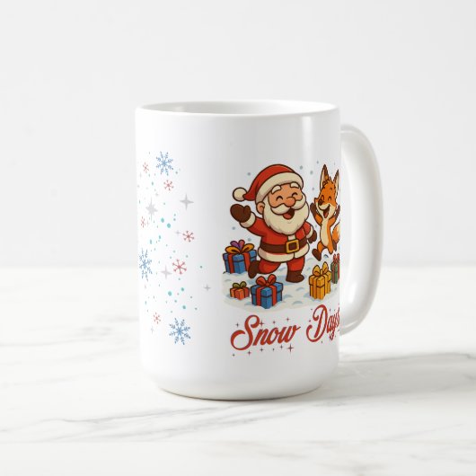 Snow Days Mug コーヒーマグカップ (正面右)