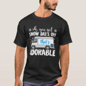 Snow Days Off Postal Worker Post Office Mailman Ma Tシャツ (正面)