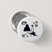 Snow designs of different items 缶バッジ (正面&裏面)