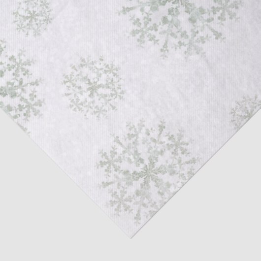 Snow Flakes White 薄葉紙 (詳細)