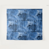 Snow flowers..... タペストリー (正面(横))