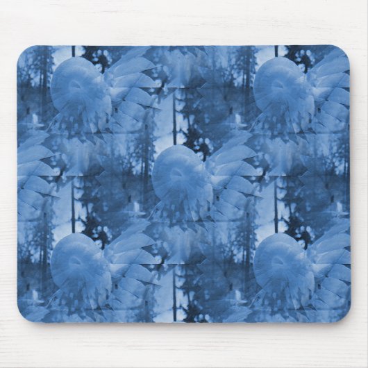Snow flowers..... マウスパッド (正面)