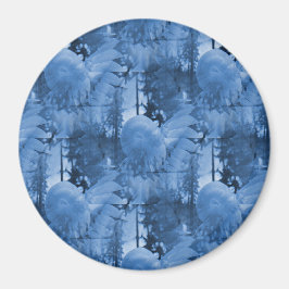 Snow flowers..... マグネット