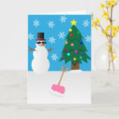 Snow Flurry! Be Happy! カード (黄色い花)