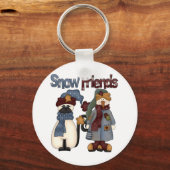 Snow Friends Tシャツとギフト キーホルダー (正面)