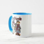 Snow Friends Tシャツとギフト マグカップ (正面左)