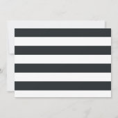 Snow Globeフォトホリデー引越し告知 シーズンカード (裏面)