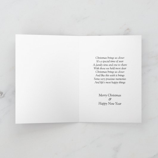 SNOW GLOBE – クリスマス – 娘 (内部)