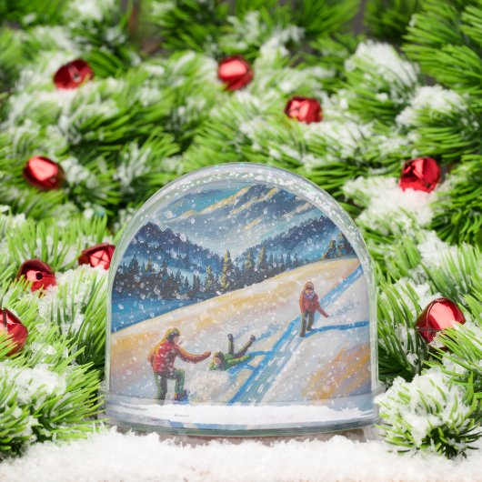 Snow Globe and Fun Mountain Snow (クリスマス)