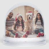 Snow Globe | Family Portrait Custom Holiday Gift (正面)