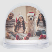 Snow Globe | Family Portrait Custom Holiday Gift (裏面)