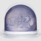 Snow Globe - Galloping Horses (正面)
