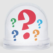Snow Globe - Question Marks (裏面)