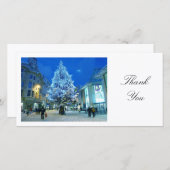 Snow in Cardiff – ありがとう サンキューカード (正面/裏面)