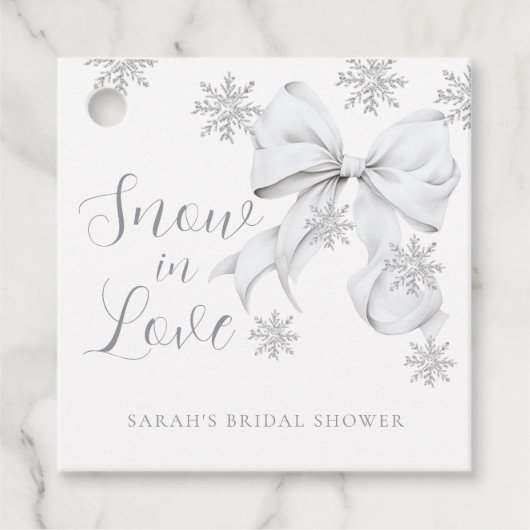 Snow in Love フェイバータグ (正面)