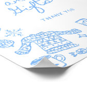 Snow in Love Whimsical Cards and Gifts ポスター (角)